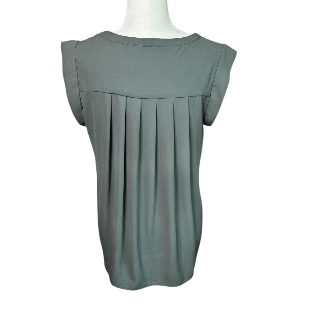 Pleione Olive Green Boxy Relaxed Fit Size M - Picture 3 of 6